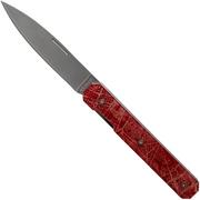 Akinod Utility Folding Knife 18H07 Downtown Red, gentleman's knife