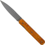 Akinod Utility Folding Knife 18H07 Downtown Orange, gentleman's knife