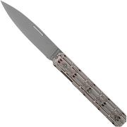 Akinod Utility Folding Knife 18H07 Art Deco, Herrenmesser