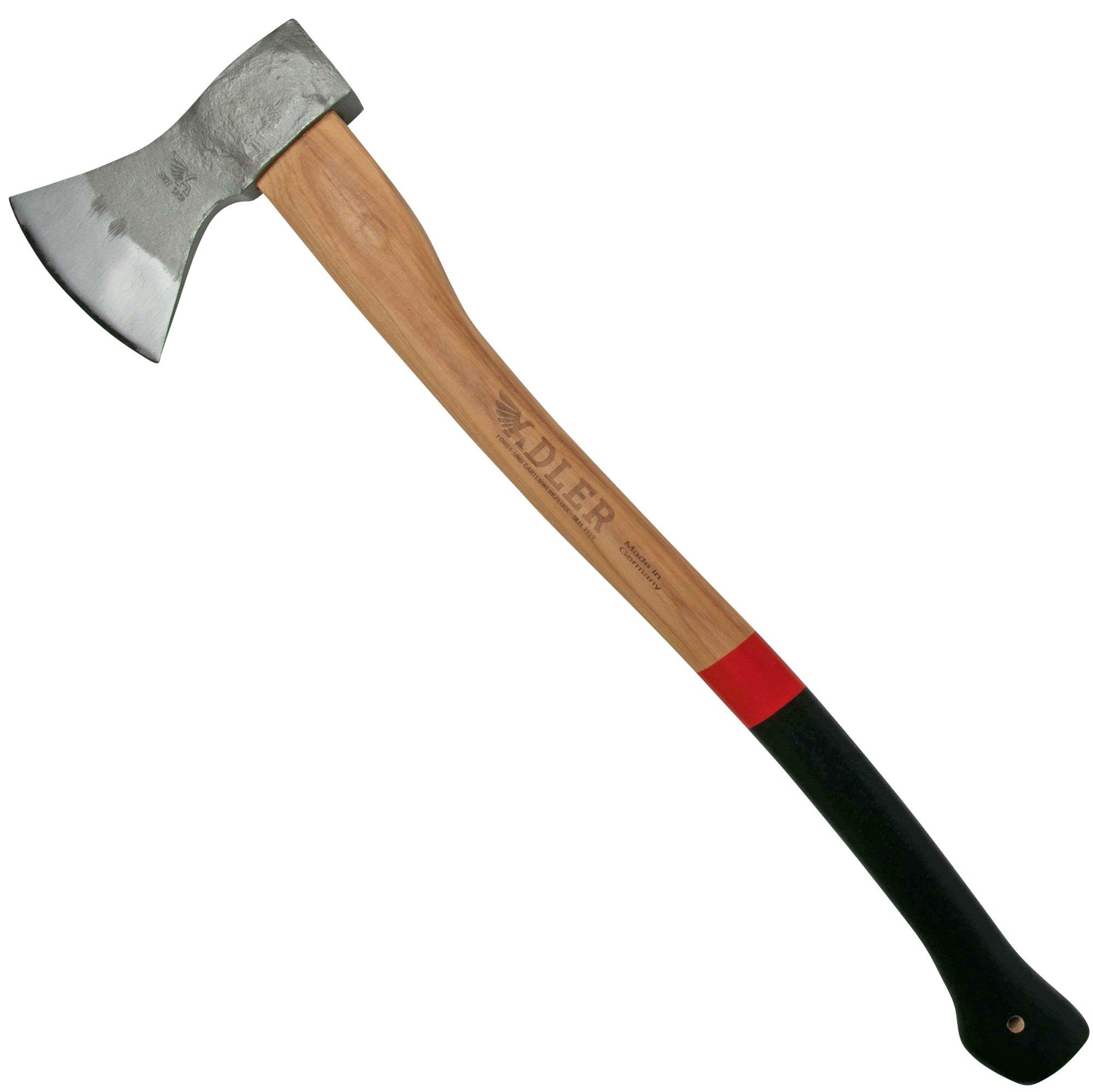 Siekiera do ścinki Adler Rheinland Axe, czerwono-czarna