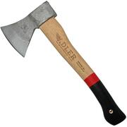 Adler Rheinland Hatchet, vermelho-preto, machado de mão