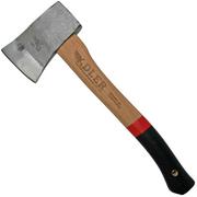 Adler Yankee Hatchet, vermelho-preto, machado de mão