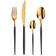 Afbeelding voor Amefa Soprano 1114 Gold Black, bestekset, 16-delig