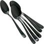Image for Amefa Austin 1410 six coffee spoons matt, black