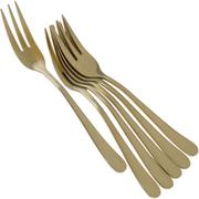 Amefa Austin 1410, 1410AVTR06AN6 pastry forks champagne-coloured, 6-piece