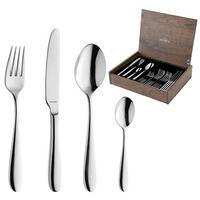 Afbeelding voor Amefa Oxford 186000MDF3C40 gepolijst RVS, 24-delige bestekset in houten cassette