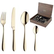 Afbeelding voor Amefa Oxford 1860ZVMDF3C40 Champagne, 24-delige bestekset in houten cassette