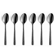 Amefa Felicity 3319 coffee spoons, set of 6, black
