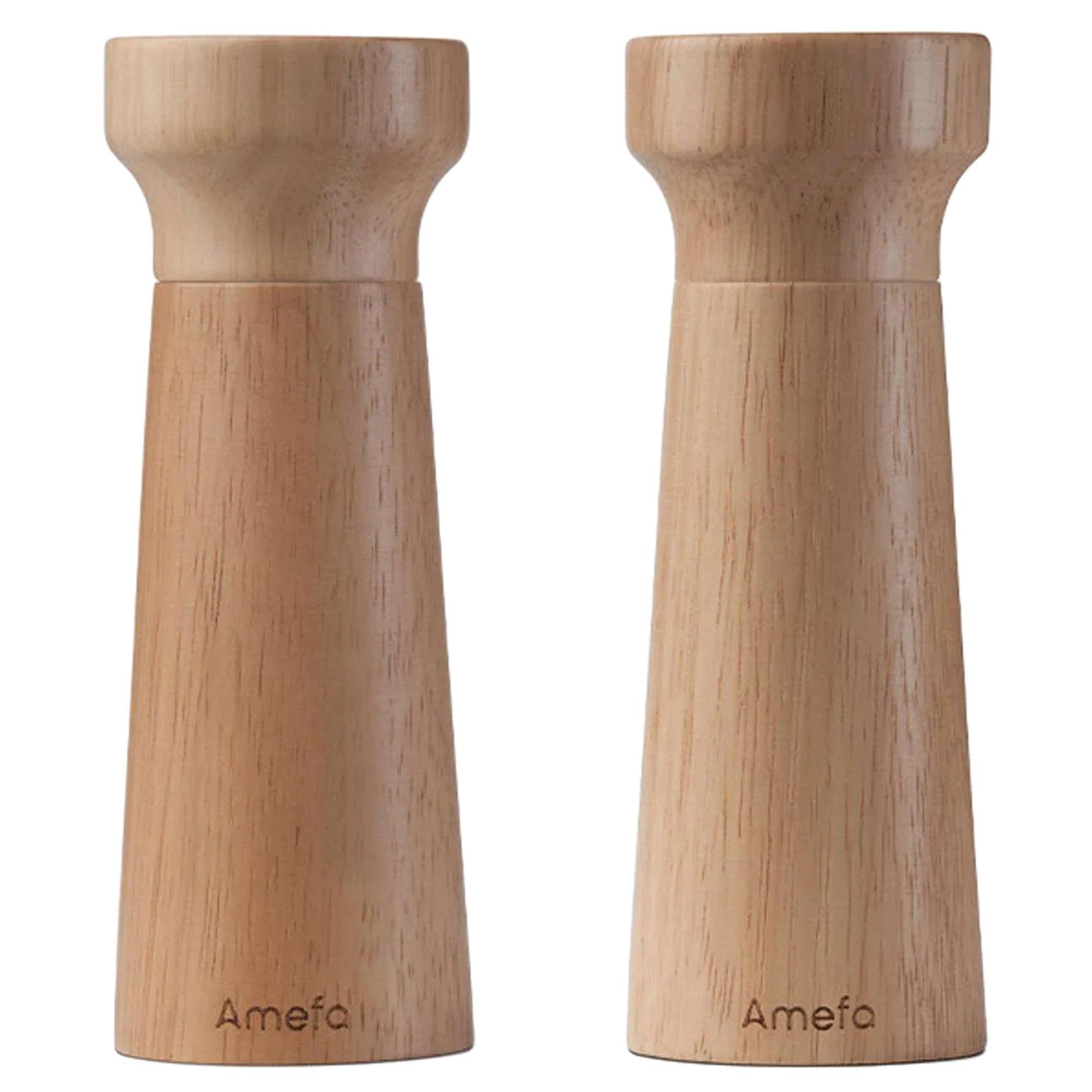 Amefa Modern 676511PE27PS2, 2-teiliges Set, Pfeffer- und Salzmühle, Holz, 15 cm