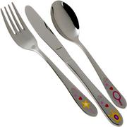 Amefa Princess 8422 children's cutlery set, 3-piece