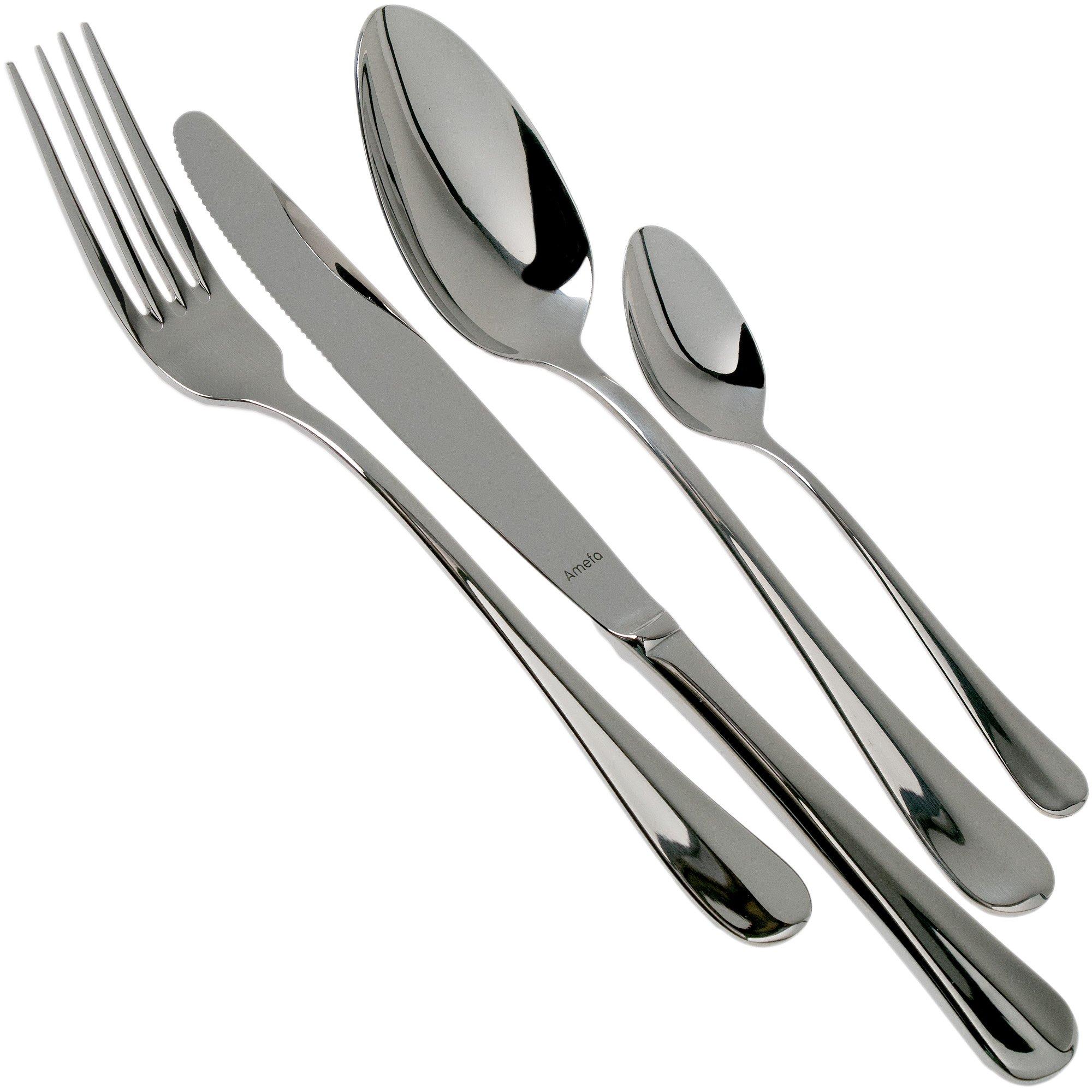 Set de 12 Fourchettes à Huîtres 130mm - Élégance Amefa Baguette