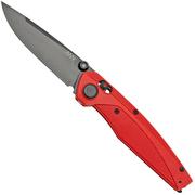 ANV Knives A100, Elmax, Red FRN, Alock, A100-003 couteau de poche