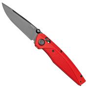 ANV Knives A100 CPM MAGNACUT, DLC, Alock, GRN Red ANVA100-009, pocket knife