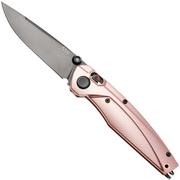 Afbeelding voor ANV A100 BB, A100-031, Black DLC Sleipner, Rose Gold Aluminium zakmes