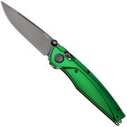 Afbeelding voor ANV A100 BB, A100-033, Black DLC Elmax, Green Aluminium zakmes