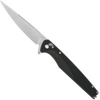 Afbeelding voor ANV A300BB, Stonewashed Sandvik 14C28N, Black G10, Flipper zakmes