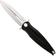 Immagine per ANV Knives Z400-019, Stonewashed Sandvik 14C28N, Black G10 coltellino tascabile