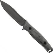 ANV Knives M25 Sleipner DLC, Black Micarta, faca fixa