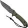 Image for ANV Knives M311 SPELTER DLC Topo Elmax, Olive Micarta Handle, Black Kydex Sheath, survival knife