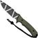 Image pour ANV Knives M311 SPELTER DLC Camo Elmax, Olive Micarta Handle, Black Kydex Sheath, couteau de survie