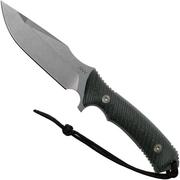 ANV M311 Spelter N690, Black Handle, M311-N690-028, Black Kydex Sheath, survival knife