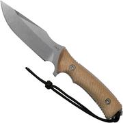ANV M311 Spelter N690, Coyote Handle, M311-N690-031, Black Kydex Sheath, survival knife