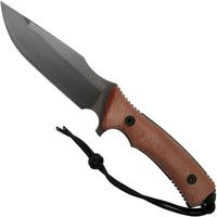 Afbeelding voor ANV M311 Spelter DLC Elmax, Black Handle, M311, Black Kydex Sheath, survivalmes