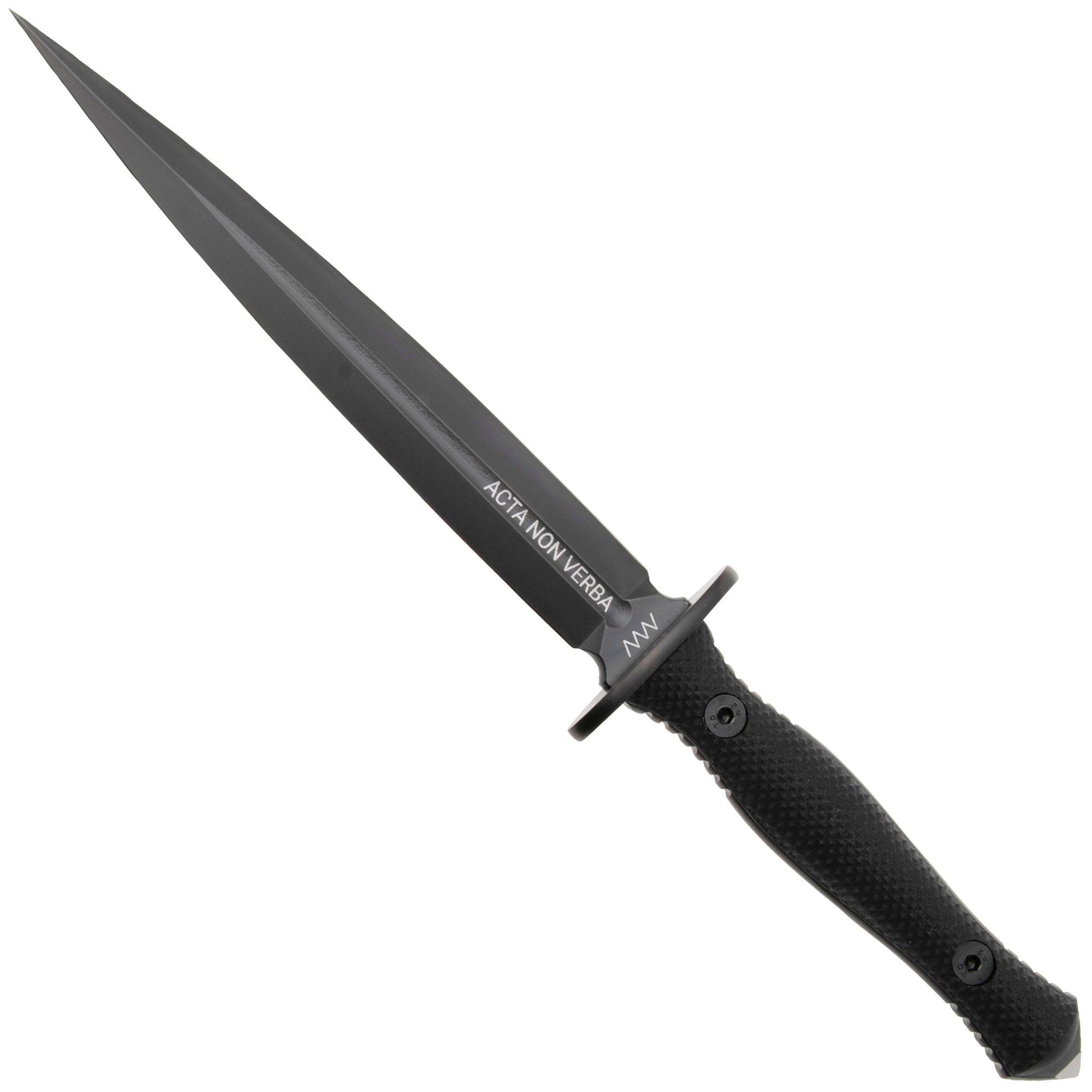 ナイフ Fox - Fairbairn Sykes Fighting Knife - Black PVD Aluminum - FX-592