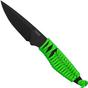Bild für ANV Knives P100 Sleipner Cerakote, Neon Green Paracord, P100-043, Black Kydex Sheath, Neck Knife