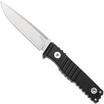 Image for ANV P150, P150-001, Sandvik 14C28N, Black GRN, fixed knife, Petr Janda design