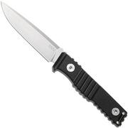 Image for ANV P150, P150-001, Stonewashed Sleipner, Black GRN, fixed knife, Petr Janda design