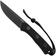 Image for ANV P200, P200-035, Black Cerakote Sleipner, Black G10, survival knife