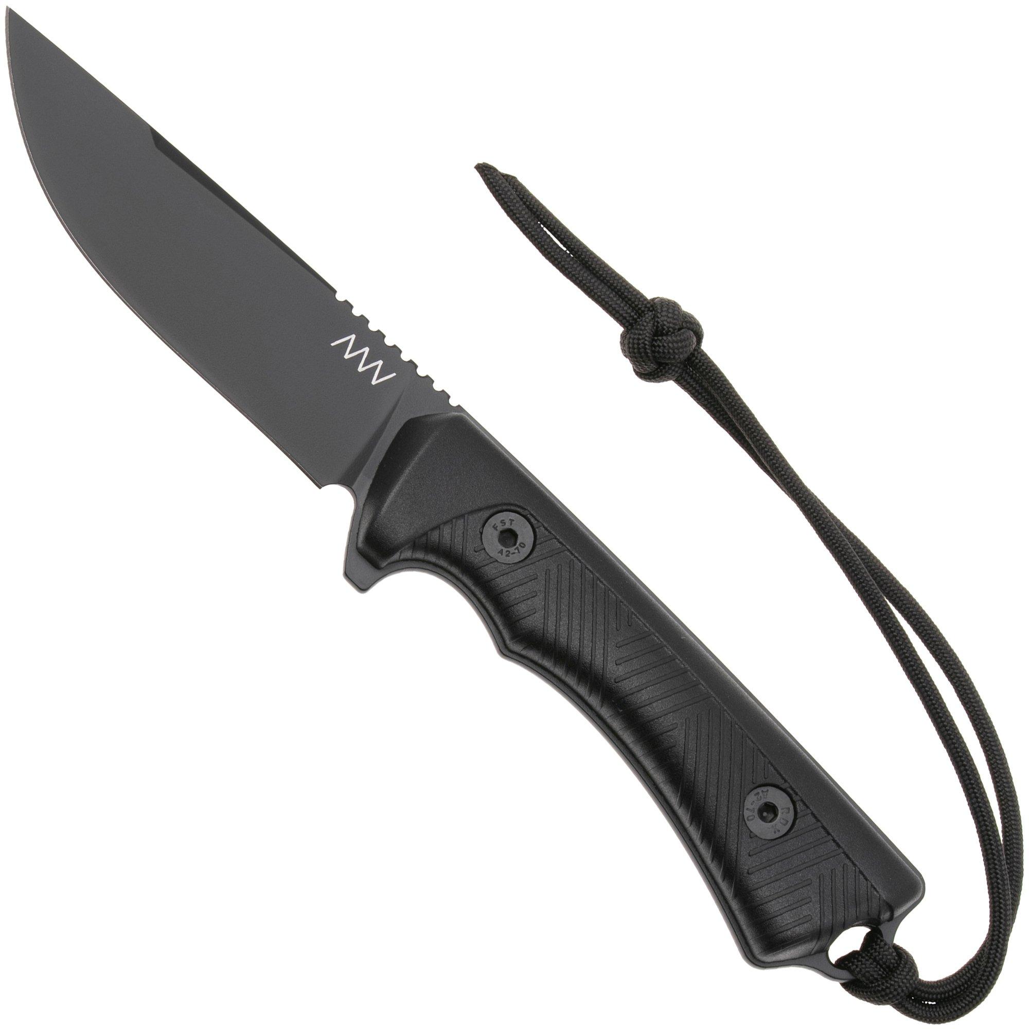 ANV P200, P200-046, Black Cerakote Sleipner, Black GRNPU, survivalmes