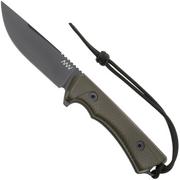 Afbeelding voor ANV P200, P200-047, Black Cerakote Sleipner, Olive GRNPU, survivalmes