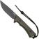 Image for ANV P200, P200-047, Black Cerakote Sleipner, Olive GRNPU, survival knife