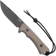 Afbeelding voor ANV P200, P200-048, Black Cerakote Sleipner, Coyote GRNPU, survivalmes