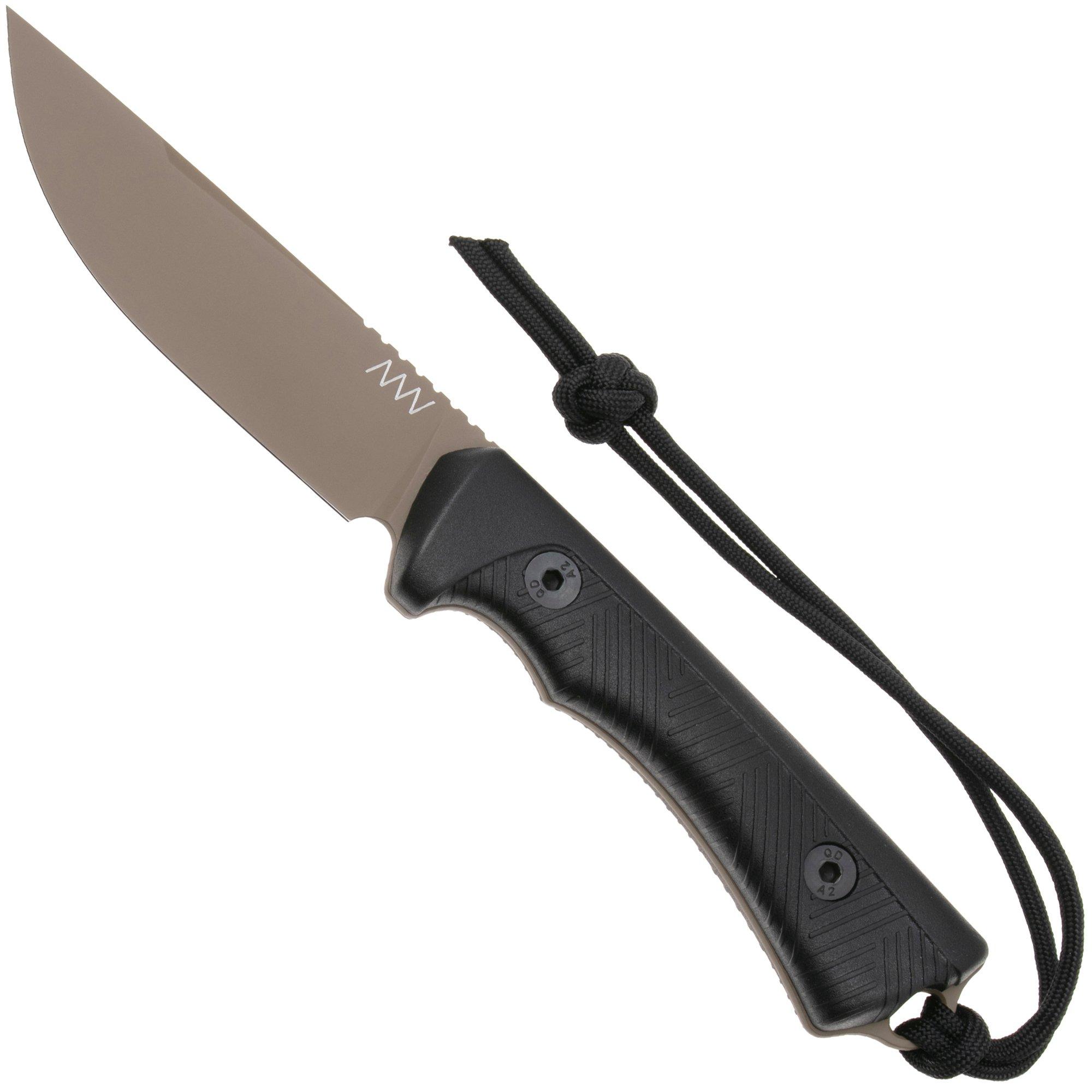 ANV P200, P200-052, Coyote Cerakote Sleipner, Black GRNPU, survivalmes