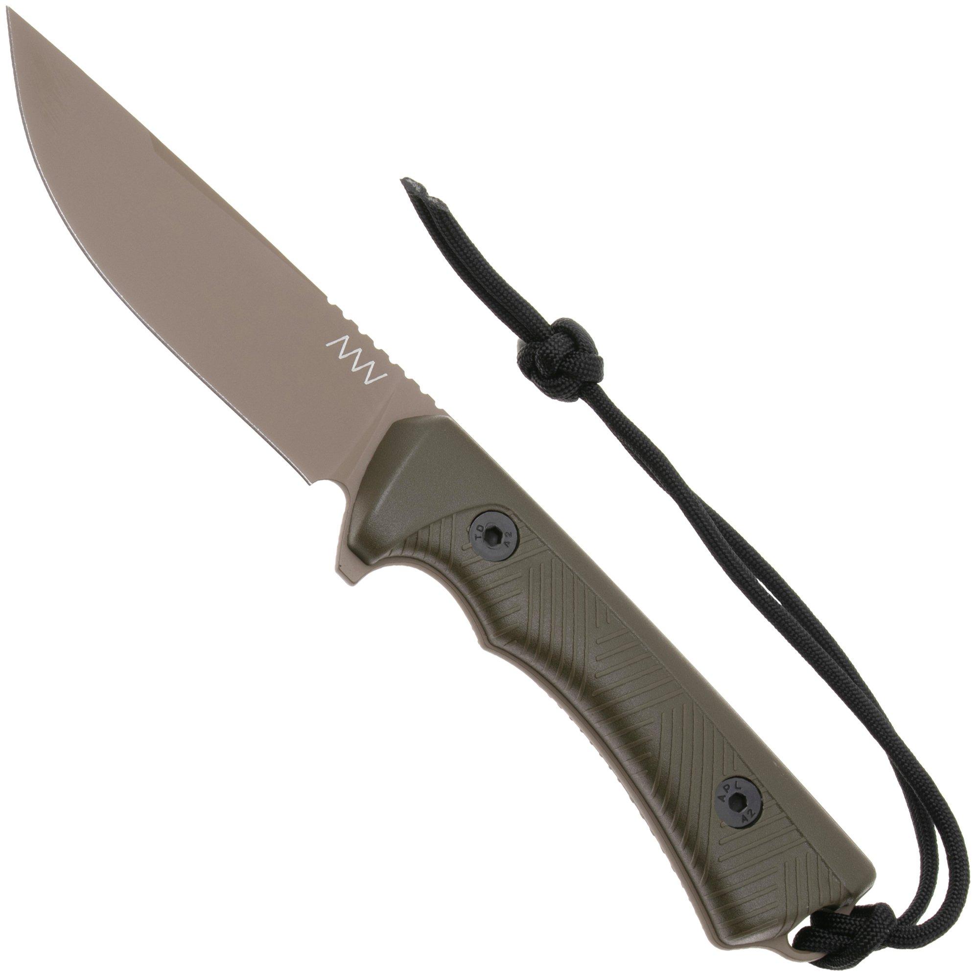 ANV P200, P200-053, Coyote Cerakote Sleipner, Olive GRNPU, survivalmes