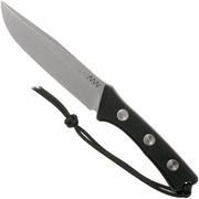 ANV P300 N690, Black G10 P300-014, Black Kydex Sheath, cuchillo de supervivencia