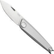 ANV Z050 Sleipner, Silver Handle, Z050-003, Slipjoint pocket knife