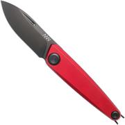 Image pour ANV Z050 Sleipner, DLC, Dural Red, Z050-005, couteau de poche slipjoint