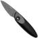 Image for ANV Z070 BB Z070-001 DLC Sleipner, Black GRNPU, pocket knife