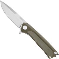 Bild für ANV Knives Z100 BB VZ100-056 Stonewashed Sleipner, Olive G10, Taschenmesser