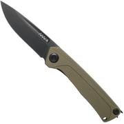 ANV Z200 Sleipner, DLC, Linerlock, G10, Olive, Z200-021 coltello da tasca