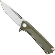ANV Z200 PLUS-005, Stonewashed Sleipner, Olive G10 zakmes