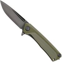 Image pour ANV Z200 PLUS-006, DLC Sleipner, Olive G10 couteau de poche