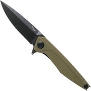 ANV Z300 Sleipner, DLC, Linerlock, G10, Olive, AVNZ300-019 pocket knife