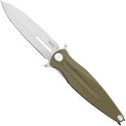 ANV Z400 Sleipner Linerlock, G10 Olive, Z400-006, coltello da tasca