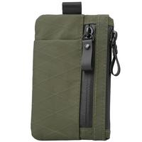 Image for Alpaka Gear Zip Cardholder AD010340503 Dark Green, X-Pac VX21, cardholder and EDC organizer