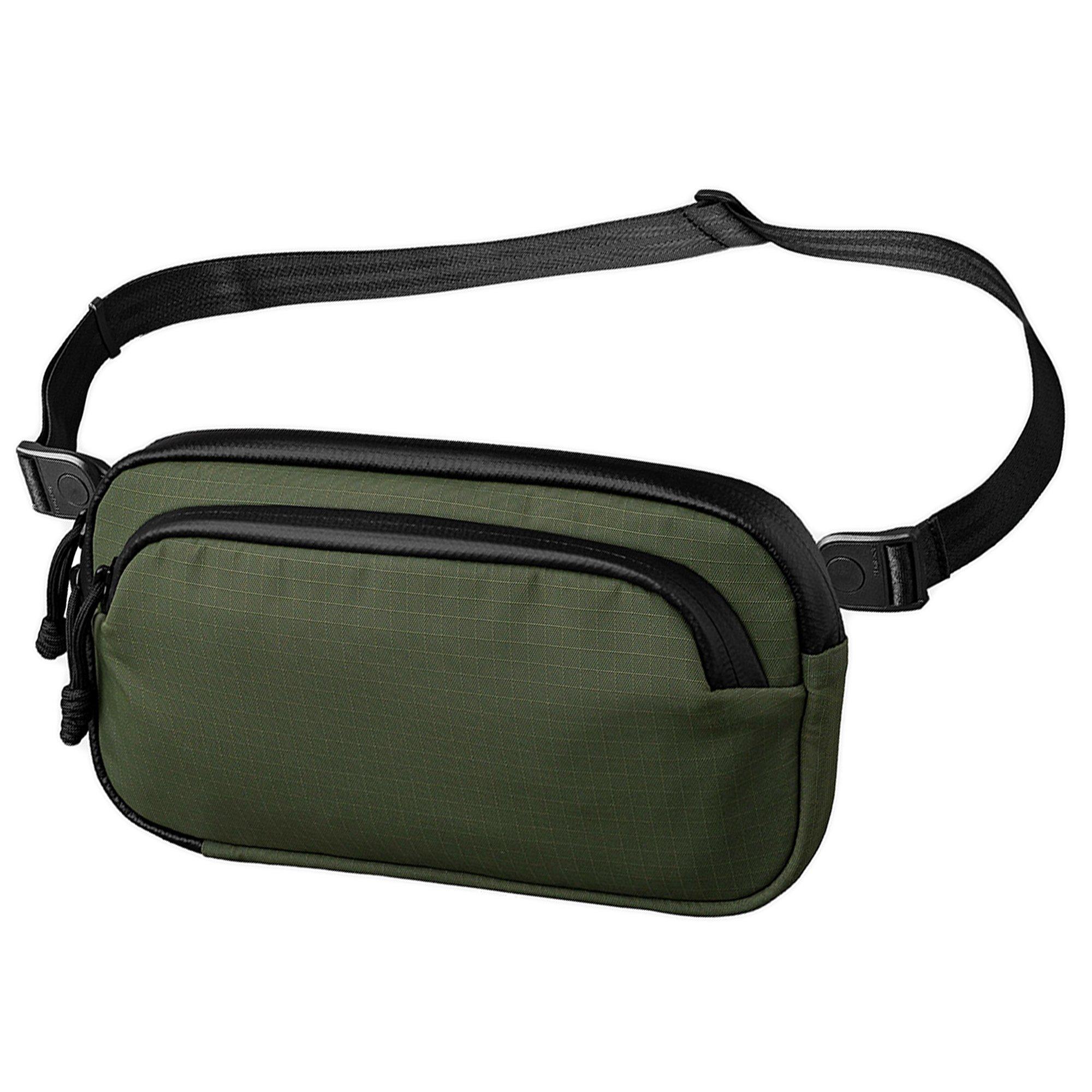 Alpaka Gear Bravo Passport Pouch AD010990518 Green, Axoflux 210D, portafoglio da viaggio